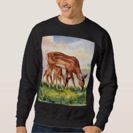 Sudadera Painted Deer Mom and Baby