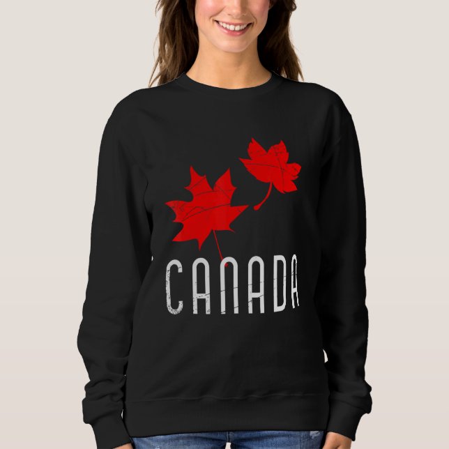 Sudadera País Canadá Hoja de arce Canadá 1 (Anverso)
