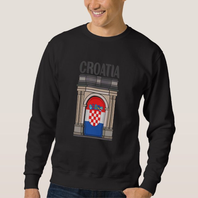 Sudadera País Croacia (Anverso)