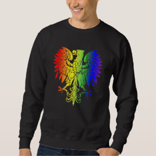 Sudadera País de Polonia Orgullo Gay Águila Orgullo Gay Pol