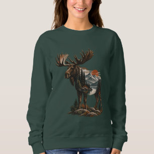 Sudadera Paisaje agreste de Moose Mountain