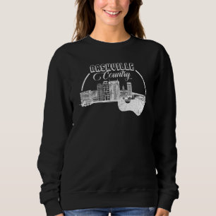 Sudadera Paisaje celestial de Nashville Música country de T
