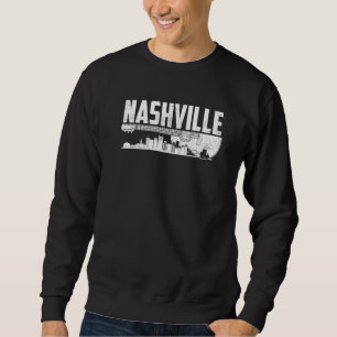 Sudadera Paisaje celestial de Nashville Tennessee Música co