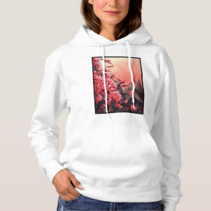 Sudadera Paisaje de flor de cerezo