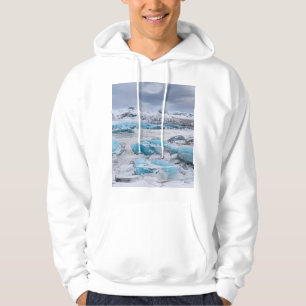 Sudadera Paisaje de hielo glaciar, Islandia