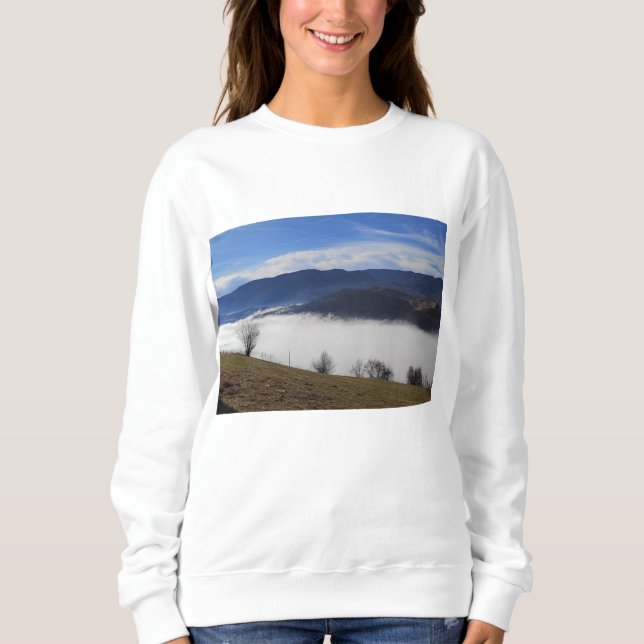 Sudadera Paisaje de niebla 11 (Anverso)