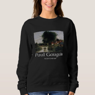 Sudadera Paisaje de otoño gráfico artístico vintage de Paul