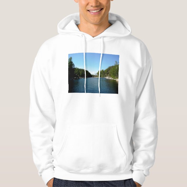 Sudadera Paisaje del lago Ladoga (Anverso)