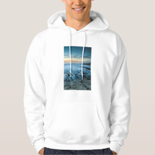 Sudadera Paisaje marino azul al atardecer, California