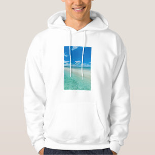 Sudadera Paisaje marino tropical azul, Palaos