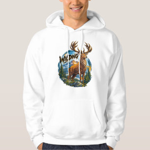 Sudadera Paisaje montañoso ciervo