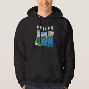 Sudadera Paisaje natural de las montañas de Oregón