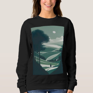 Sudadera Paisaje Natural Minimalista