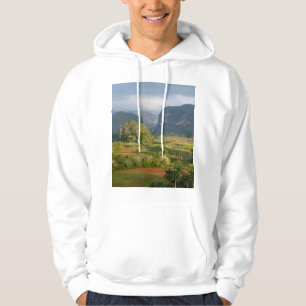 Sudadera Paisaje panorámico del valle, Cuba