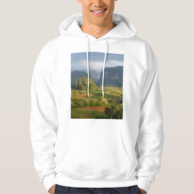 Sudadera Paisaje panorámico del valle, Cuba (Anverso)