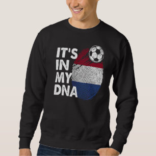 Sudadera Países Bajos En Mi Dna Equipo De Bandera Holandés