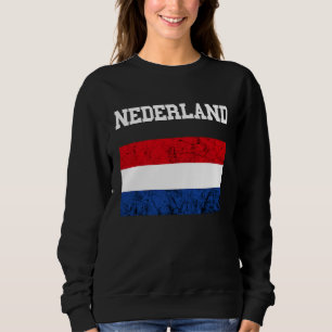 Sudadera Países Bajos Holanda Bandera Holandesa Nederland B