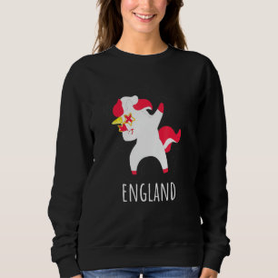Sudadera Países Banderas Unicornio S Dabbing Unicorn Inglat