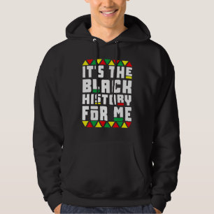 Sudadera Pajamas Afro Tee de historia negra es el hilo negr
