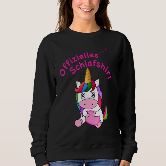 Sudadera Pajamas Unicornio (Anverso)