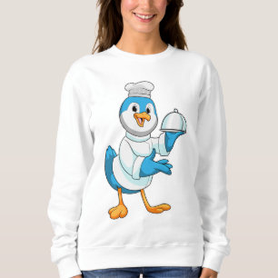 Sudadera Pájaro cocinado con Plata