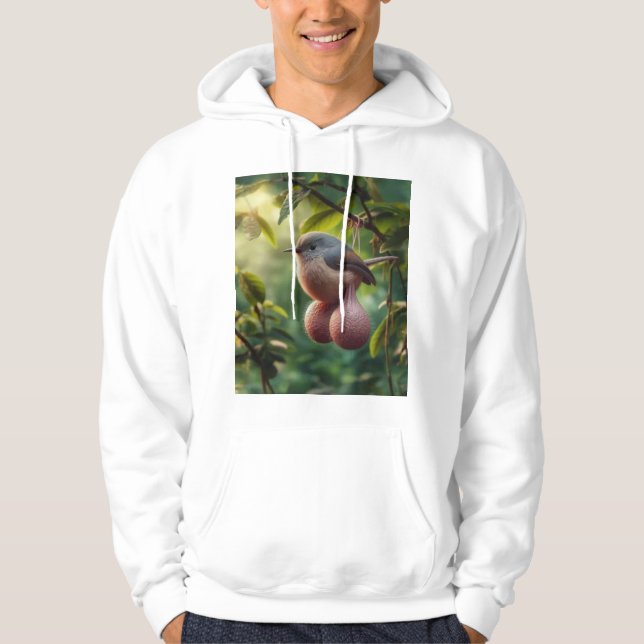 Sudadera Pájaro con bolas Hoodie (Anverso)
