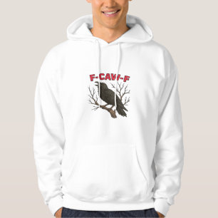 Sudadera Pájaro - Cuervo Divertido F-Caw-F Clásico