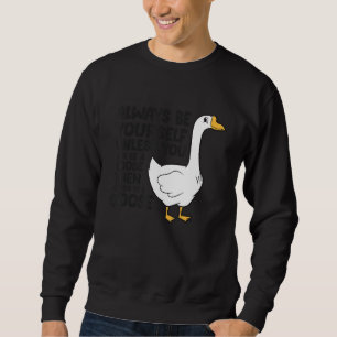 Sudadera Pájaro De Cabeza Siempre Sea Tú Mismo A Menos Que 