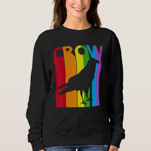 Sudadera Pájaro de la Cuerda Arcoiris (Anverso)