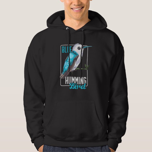 Sudadera Pájaro de pájaro azul (Anverso)