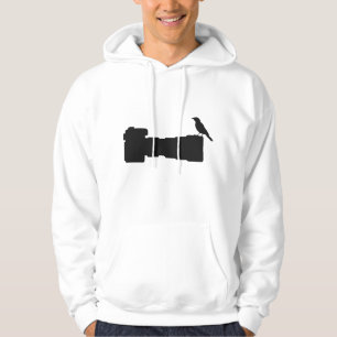 Sudadera Pájaro en cámara de lente larga Fotógrafo de aves 