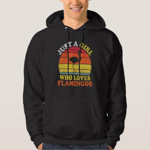 Sudadera Pájaro Flamenco Vintage Solo Una Chica Que Ama Fla