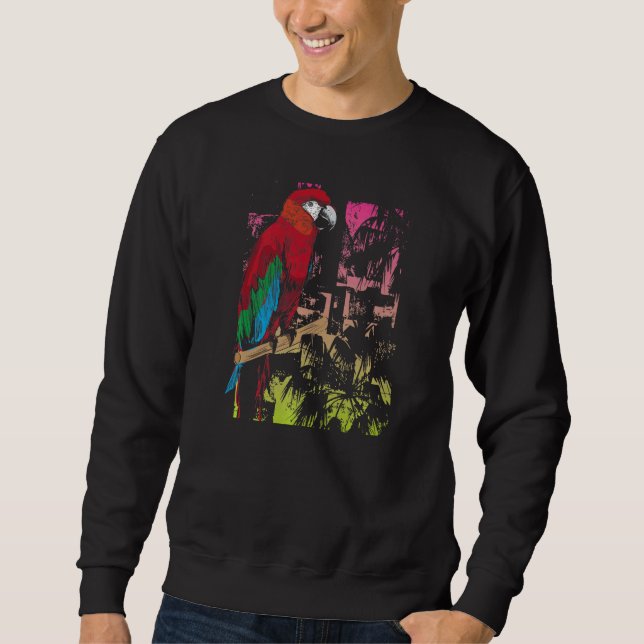 Sudadera Pájaro loro para pájaro (Anverso)
