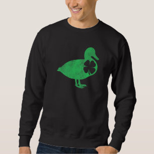 Sudadera Pájaro Pájaro San Patricio Día Shamrock Clover Irl