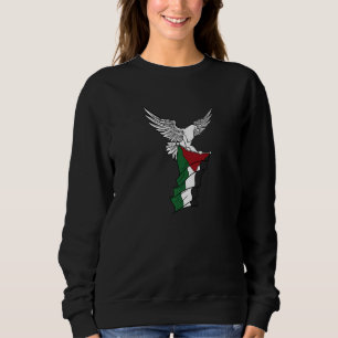 Sudadera Pájaro Palestino Bandera Palestina Palestina