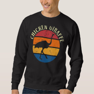 Sudadera Pájaro sin volante de avestruz de pollo