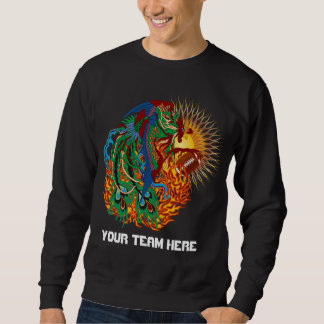 Sudadera Pájaro "subida de Phoenix del fútbol otra vez!"