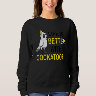 Sudadera Pájaro Tropical Exótico Paraket Cockatoo Animal