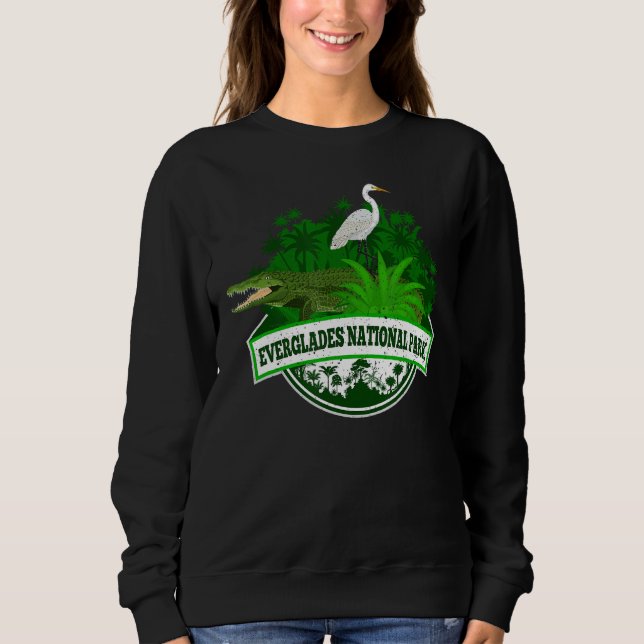 Sudadera Pájaro y coligador de Florida de Everglades (Anverso)