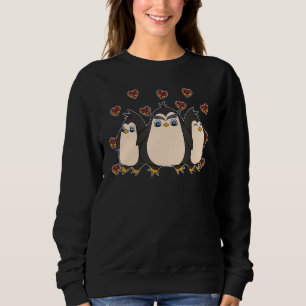 Sudadera Pájaros animales del zoológico de Pingüino Cuelgan