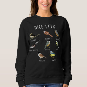Sudadera Pájaros Carboneros Británicos Humor Observación de