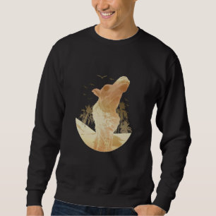 Sudadera Pájaros de palmeras de camello del desierto de Ara