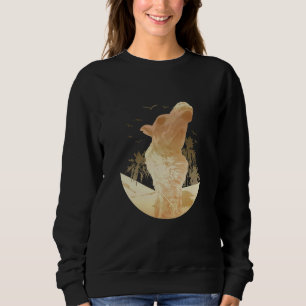 Sudadera Pájaros de palmeras de camello del desierto de Ara