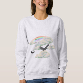 Sudadera Pájaros en las Nubes