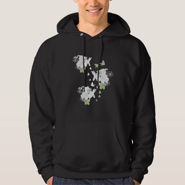 Sudadera Pájaros y plumas de Supergirl (Anverso)