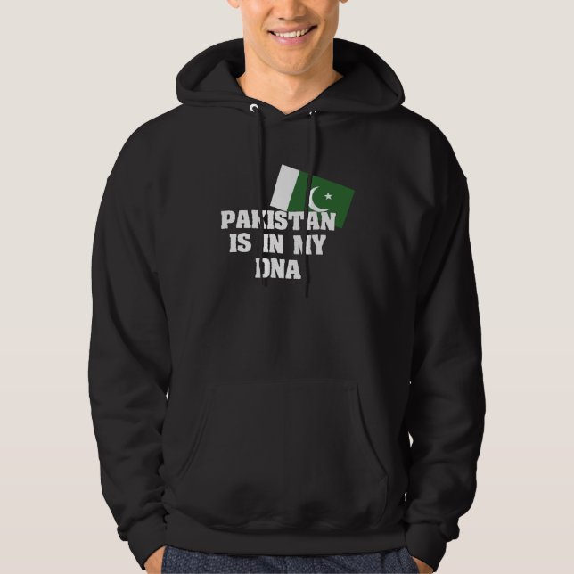 Sudadera Pakistan Is In My DNA Pakistani (Anverso)