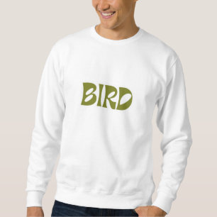 Sudadera "Palabra de pájaro" Camiseta estética masculina