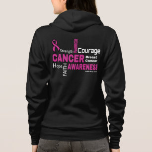 Sudadera Palabras...Cáncer de Seno