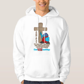 Sudadera Palabras Inspiradoras de la Cruz de Cristo Rufus