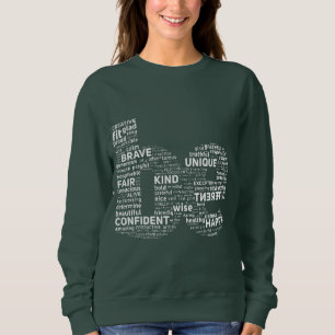 Sudadera Palabras Que Nos Forman Soy Más Que Suficiente For